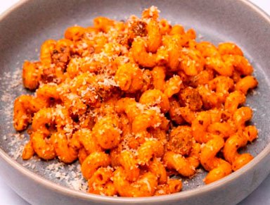 Gramigna-and-italian-sausage